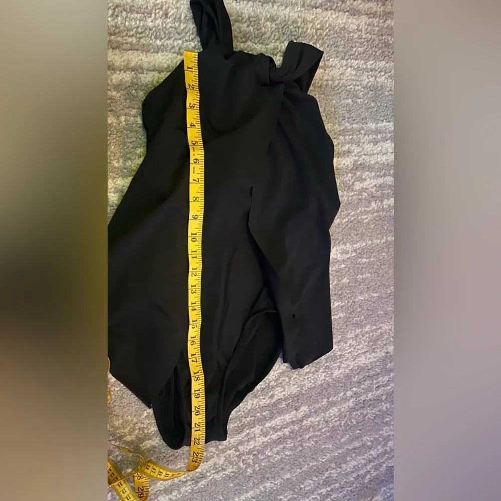 Magicsuit Miraclesuit 8 Black One Piece Swimsuit High Neck Modest Tummy Control